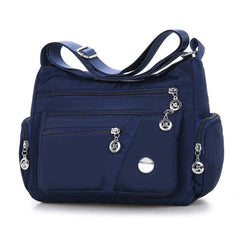 Waterproof Nylon Oxford Crossbody Bag Large Capacity Travel Bags Purse