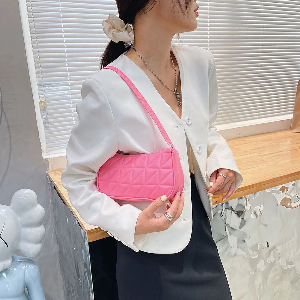 Vintage Butterfly Mini Shoulder Bag Women Small Underarm Purse