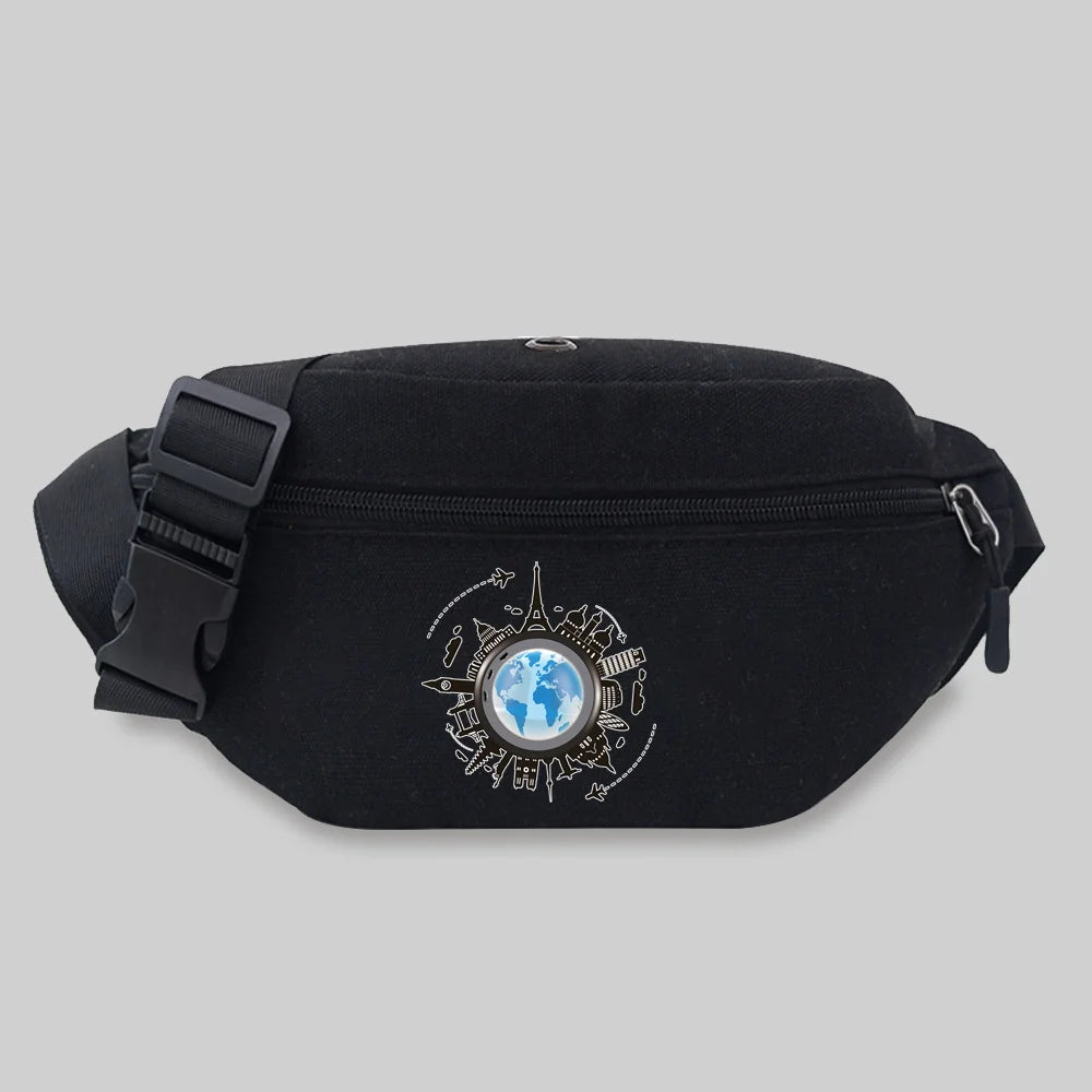 Women Waist Bag Female Phone Purses Chest Messenger Bags