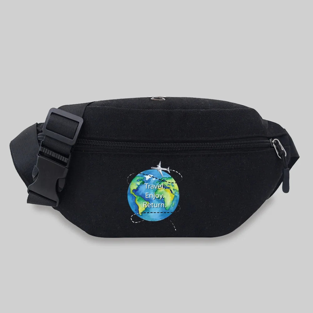Women Waist Bag Female Phone Purses Chest Messenger Bags