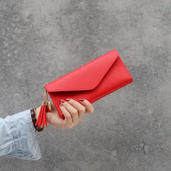 Women Wallets Zipper Purses Long Clutch Wallet Soft PU Leather Money Bag