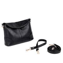 Women's High Pu Soft Leather Square Handbag