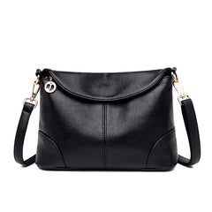 Women's High Pu Soft Leather Square Handbag