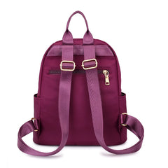 Waterproof Nylon Travel Backpack for Teenage Girl College School Bags