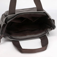 Canvas Crossbody Bag Retro Ladies Totes Purse