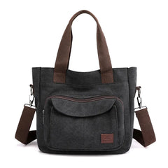 Canvas Crossbody Bag Retro Ladies Totes Purse