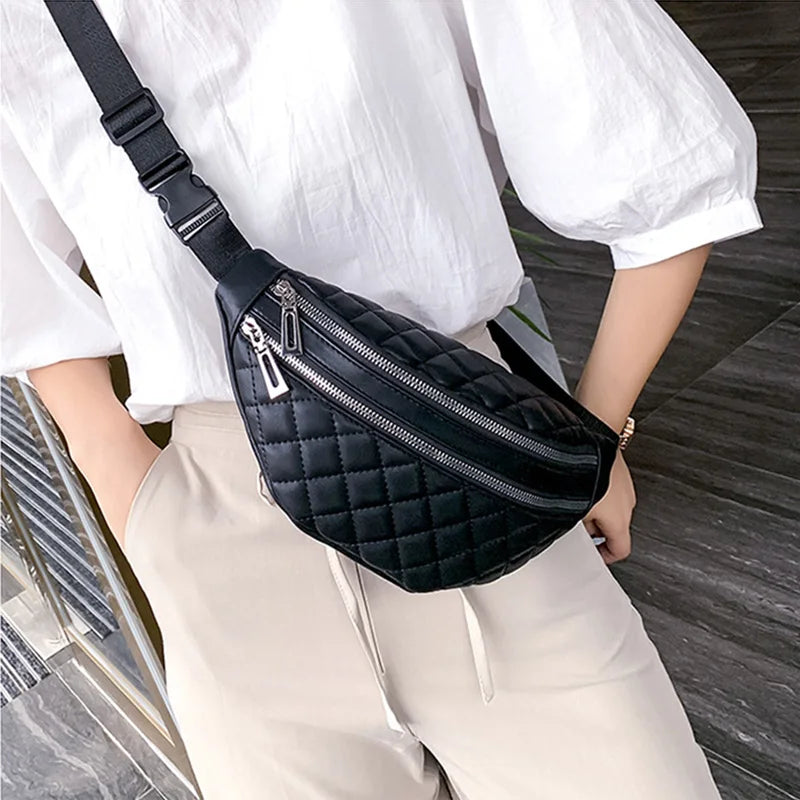 Women's Waist Bag Chest Bag Waterproof Fanny Pack
