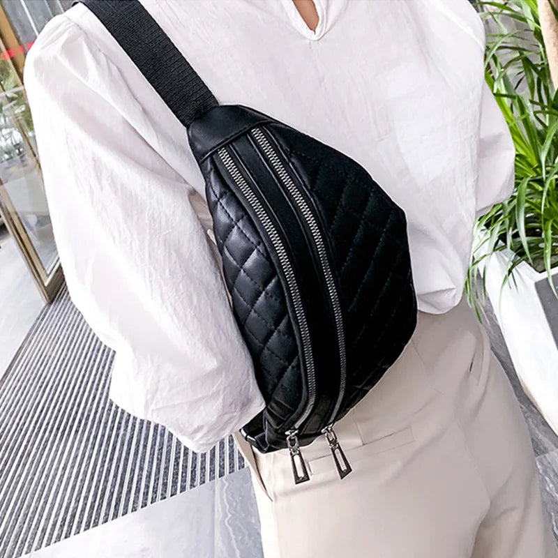 Women's Waist Bag Chest Bag Waterproof Fanny Pack