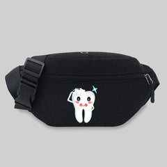 Women's Teeth Series Pattern Waist Bag - Phone Purse Fanny Pack