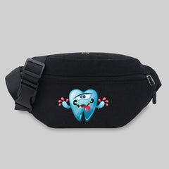 Women's Teeth Series Pattern Waist Bag - Phone Purse Fanny Pack
