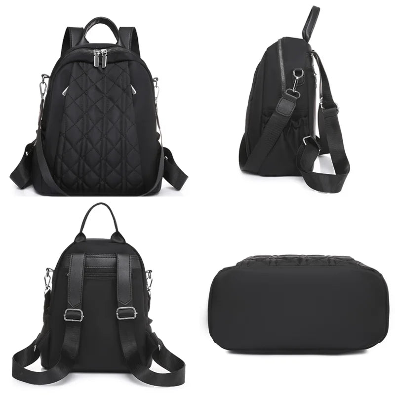 Female Anti-theft Backpack Waterproof Oxford Women Backpack Women Shoulder Bag