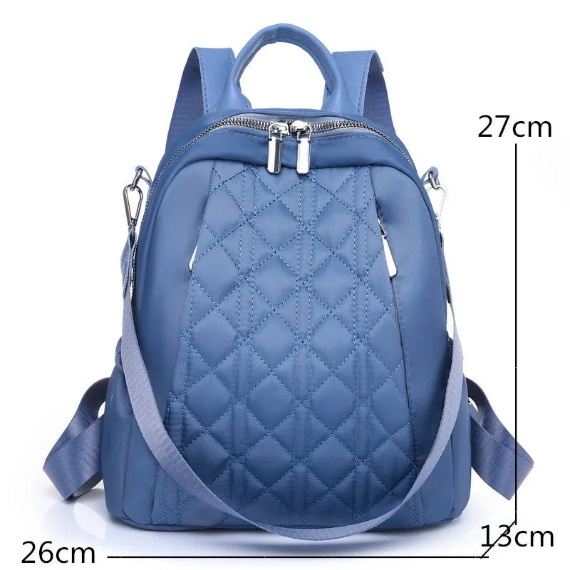 Female Anti-theft Backpack Waterproof Oxford Women Backpack Women Shoulder Bag