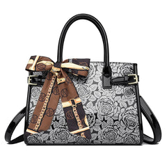 Flower Pattern Handbags Purses Ladies Shoulder Crossbody Messenger Bag Women