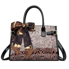 Flower Pattern Handbags Purses Ladies Shoulder Crossbody Messenger Bag Women