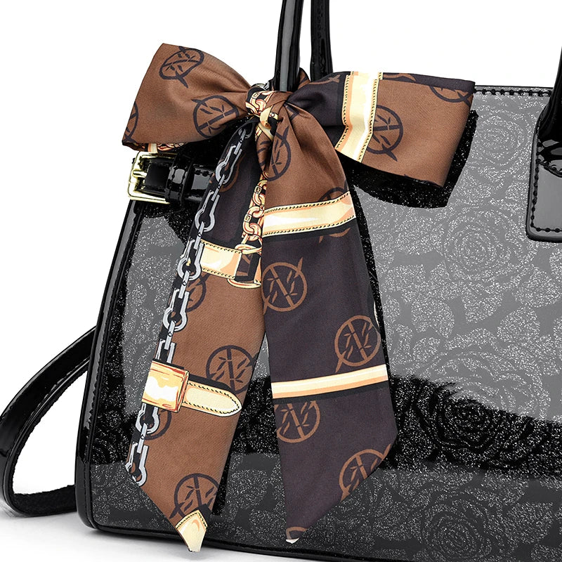 Flower Pattern Handbags Purses Ladies Shoulder Crossbody Messenger Bag Women