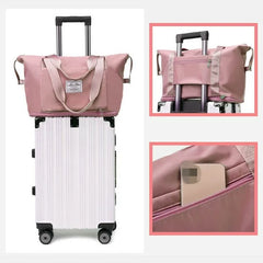 Large Capacity Foldable Travel Bag Tote Carry On Handbag Duffel