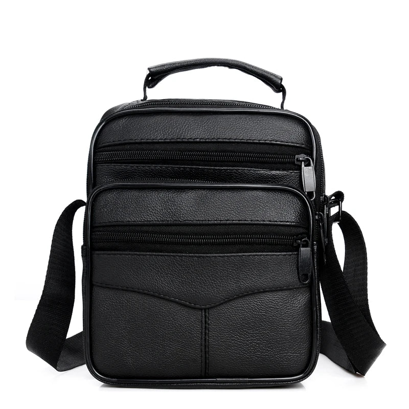 Small Leather Shoulder Bag Cross Body Messenger Handbag