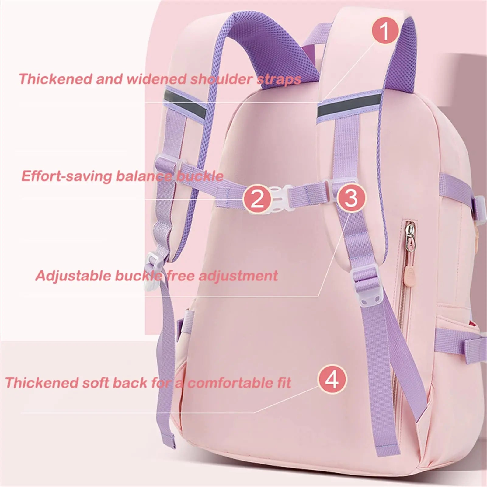 Girl School Gift Large Capacity Waterproof Cartoon Rabbit Tide Backpack