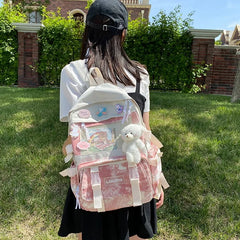 Women Backpacks High School Bags Teenage Students