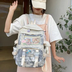 Girl Women Backpacks Unisex Travel Bags School Bags For Teenage Students