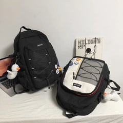 Girls School Backpack Nylon Bagpack Character Rucksack Travel Backpacks