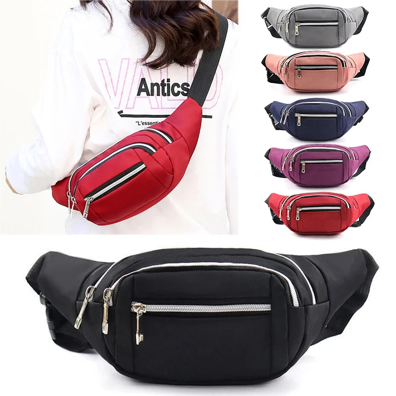 Beach Travel Pouch Women Belt Bag Fanny Pack