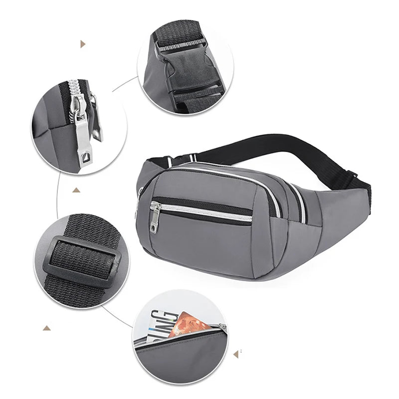 Beach Travel Pouch Women Belt Bag Fanny Pack