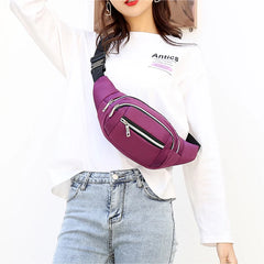 Beach Travel Pouch Women Belt Bag Fanny Pack Money Phone Holder