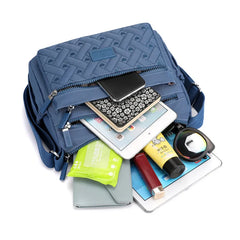Nylon Shoulder Bag for Women CrossBody Casual Handbag