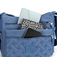 Nylon Shoulder Bag for Women CrossBody Casual Handbag