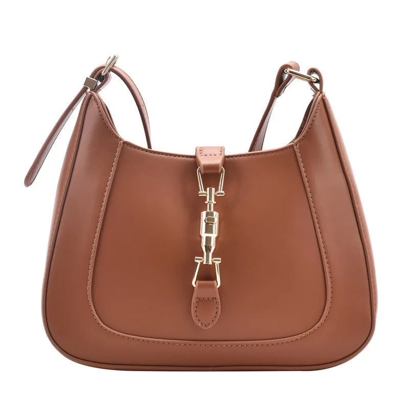 High Purses Handbags PU Leather Shoulder Crossbody Bags for Women Underarm