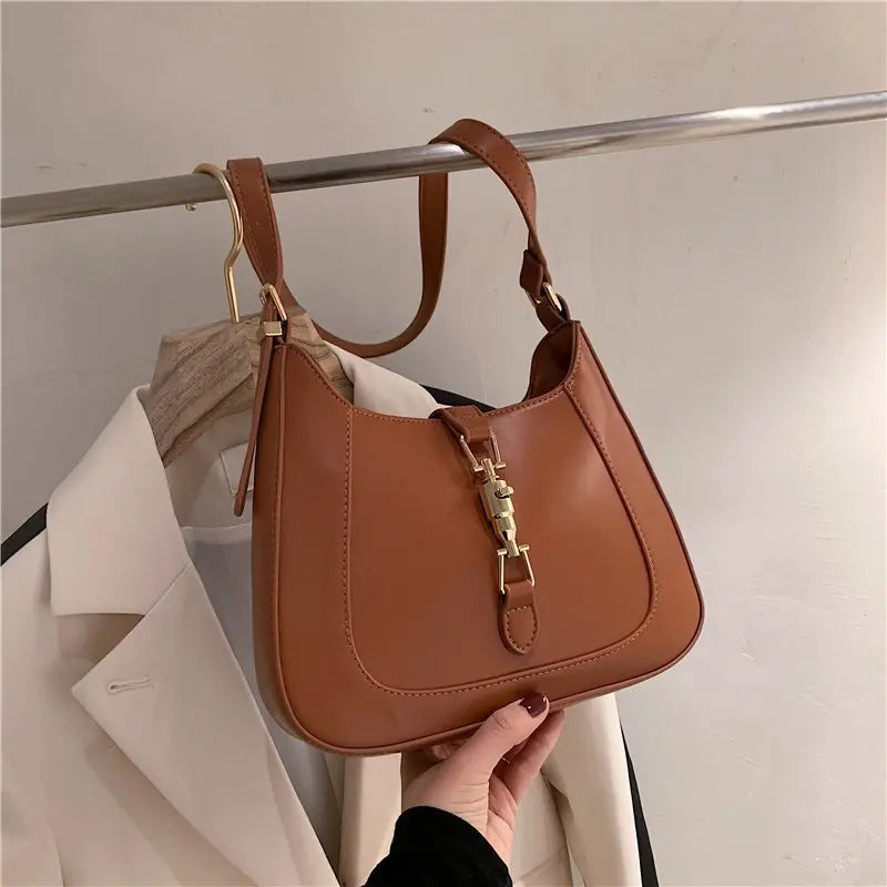 High Purses Handbags PU Leather Shoulder Crossbody Bags for Women Underarm