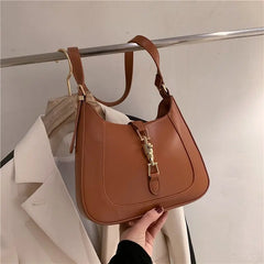 High Purses Handbags PU Leather Shoulder Crossbody Bags for Women Underarm