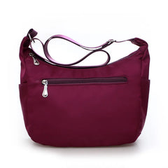 Waterproof Nylon Hobo Messenger Bag Women Crossbody Shoulder Bag