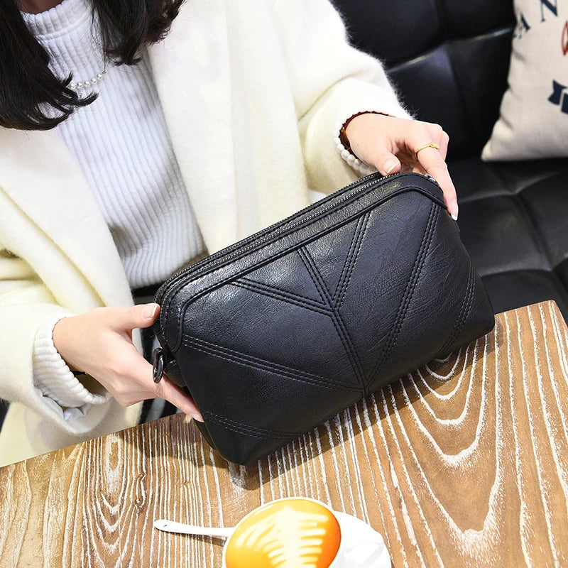 Women Messenger Bag Soft Leather Shoulder Bag Crossbody Bags