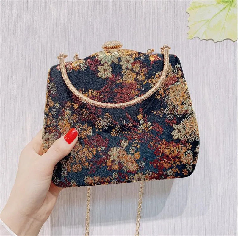 Embroidery Wedding Banquet Clutch Party Wallets MN1561