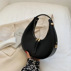 Hot Armpit Bag Women Handbags PU Leather Underarm Shoulder Bag