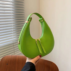 Hot Armpit Bag Women Handbags PU Leather Underarm Shoulder Bag