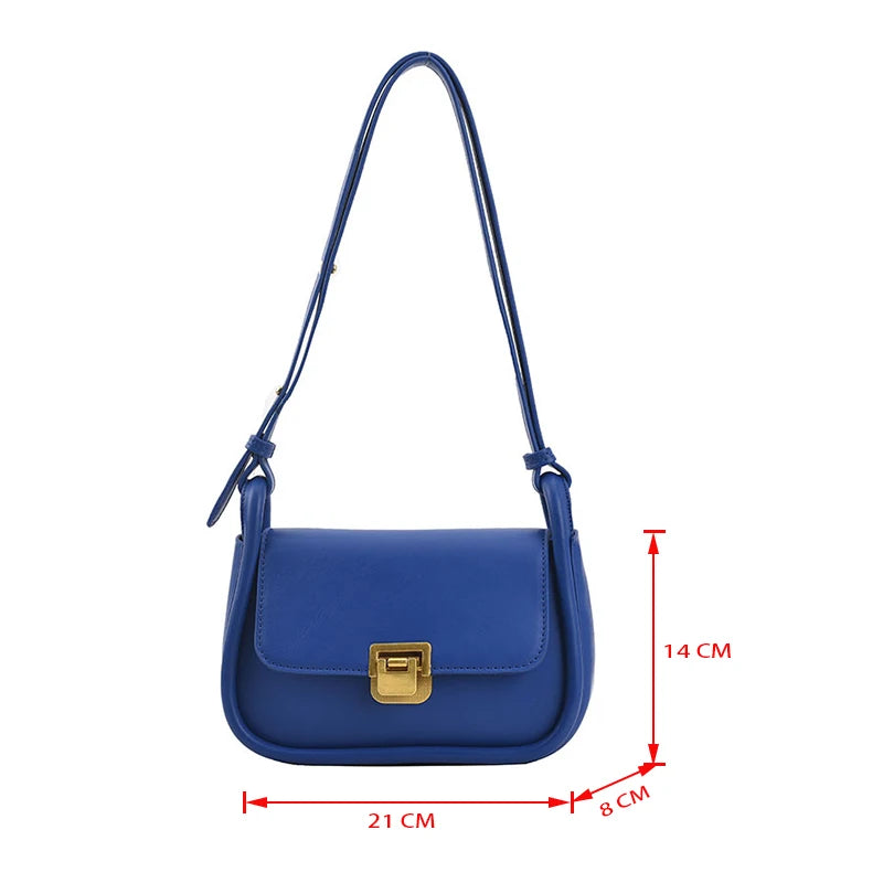 Women's Shoulder Bag QualityTrend Woman Armpit Crossbody Messenger Bags