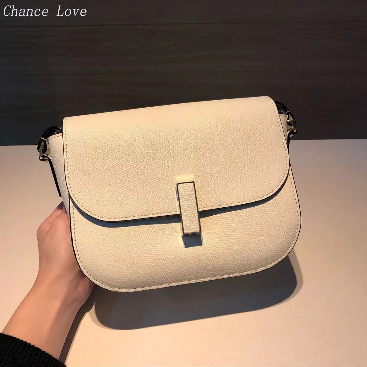 Temperament Cowhide Women's Shoulder Bag