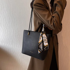 Stylish Women's 2-Piece Shoulder Bags Set - Large Capacity