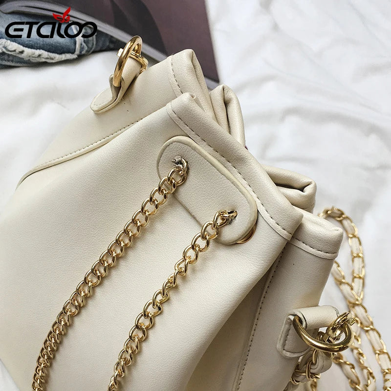 Flower Bucket Shoulder Bags Messenger Bags Small Bag Women Totes