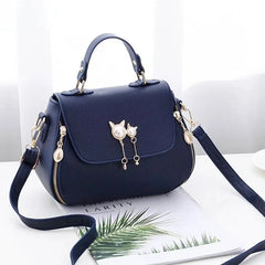 PU Leather Women Messenger Bag Lace Crossbody Bag Clutches Bolsas Femininas