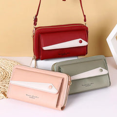 Solid Color Mini Shoulder Bag for Women