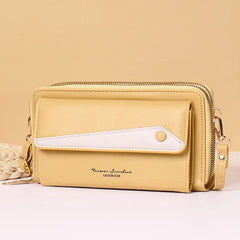 Solid Color Mini Shoulder Bag for Women