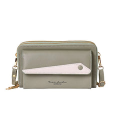 Solid Color Mini Shoulder Bag for Women