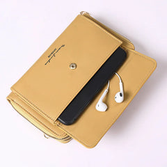 Solid Color Mini Shoulder Bag for Women