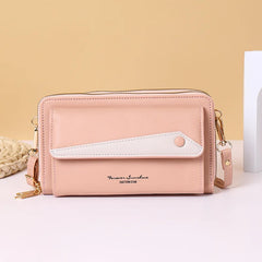 Solid Color Mini Shoulder Bag for Women