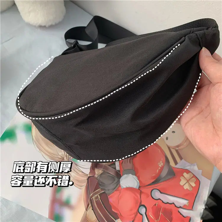 Women's One Shoulder Messenger Bag - Stylish Dumpling Purse