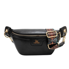 Leather Crossbody Waist Chest Bag for Women